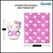 Sanrio Hello Kitty Hello Hugs Silk Touch Throw Blanket 40X50 inches and Hugger Set, 11 inches